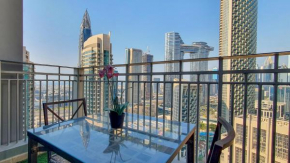 Lux BnB 1BR Apt @ Top Floor Burj & Sea Views Downtown